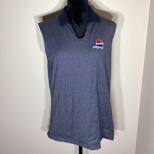 Ash City Women’s Pepsi Collared Tank Size XL